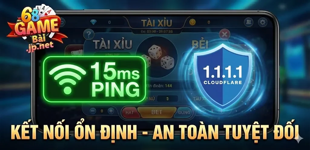 Khắc phục triệt để tình trạng gián đoạn khi trải nghiệm game đổi thưởng